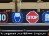 LED-Verkehrsanzeigen