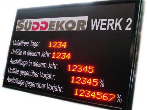 LED-Safetydisplay